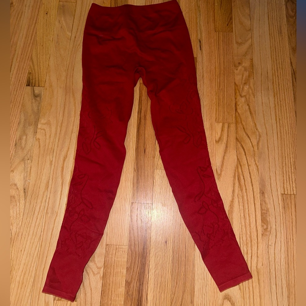 Fabletics High-Waisted Seamless Legging, with flower pattern